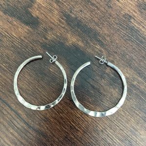 Vintage circa 1970’s hoop earrings